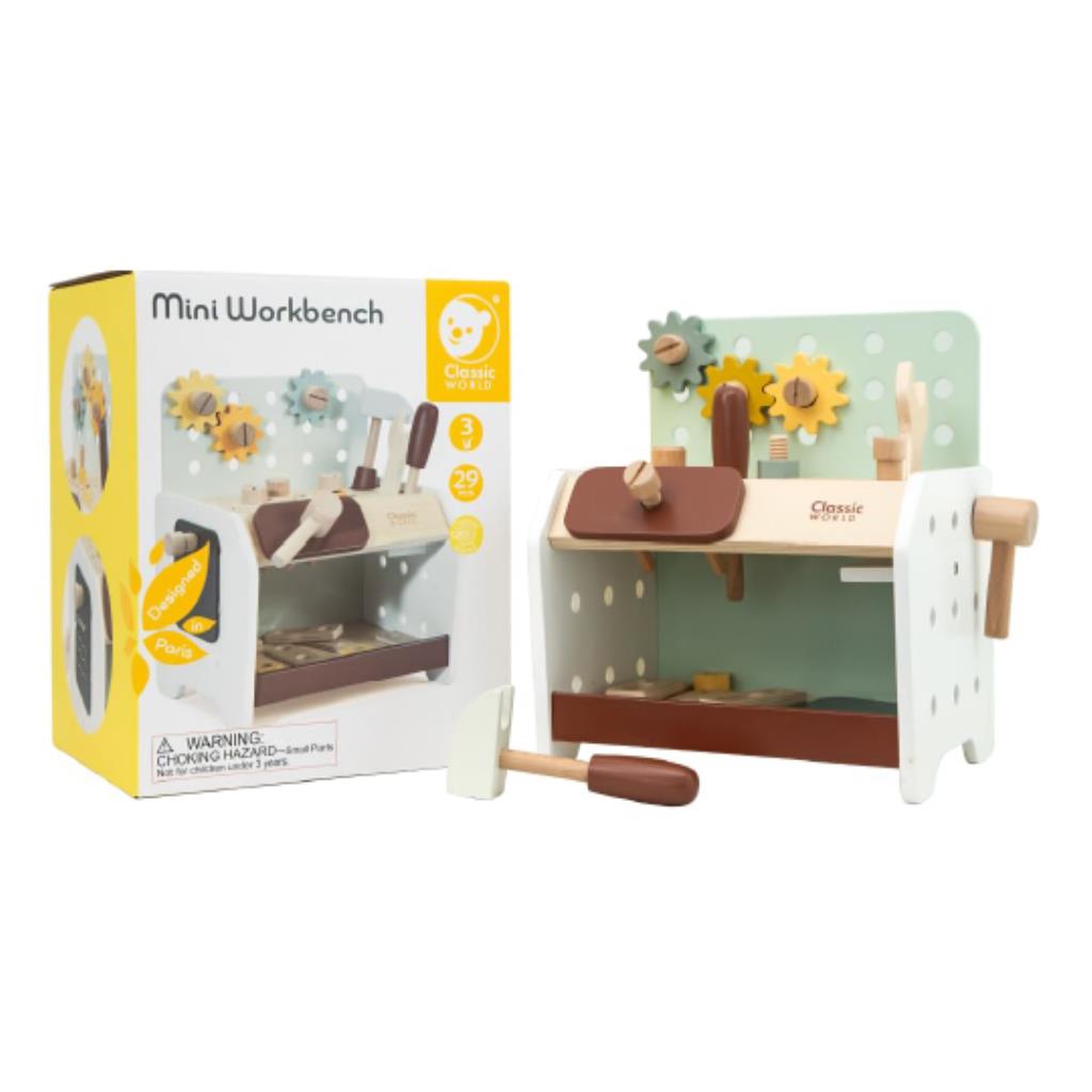 Wooden Mini Workbench